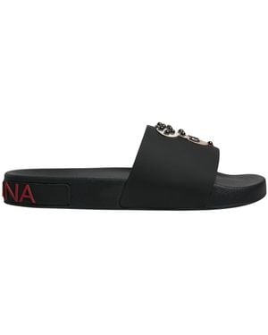 Dolce & Gabbana Sliders - Nero