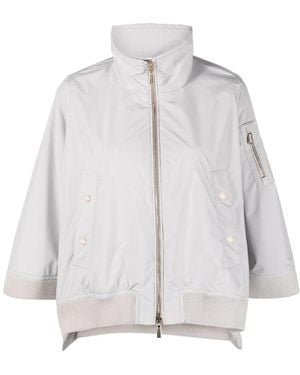 Moorer Lightweight Avorio Olli Jacket - Grey