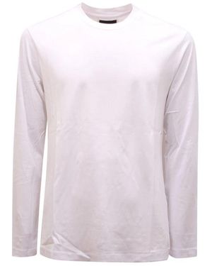 Armani Essential Optisches Weißes Emporio Hemd - Lila