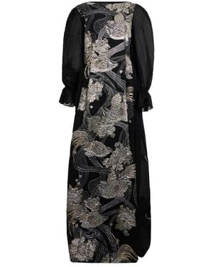 Alberta Ferretti Maxi Dresses - Black