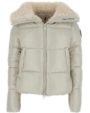 Save The Duck Moma Jassen Voor Vrouwen - Naturel