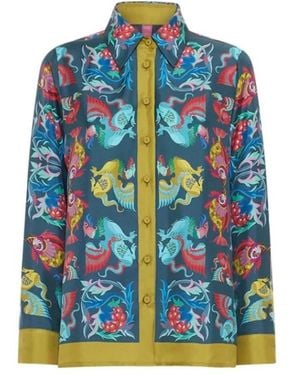 Franco Ferrari Blouses - Bleu