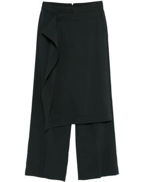 Ami Paris Straight Trousers - Black