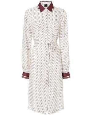 Pinko Shirt Jurken - Wit