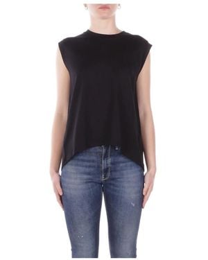 Dondup Sleeveless Tops - Negro