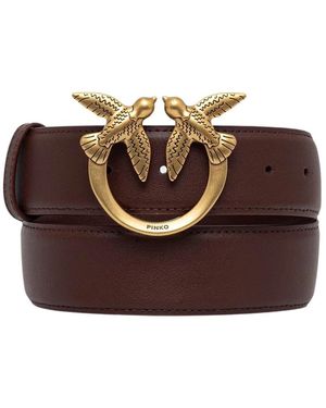 Pinko Love Berry H4 Riem - Bruin