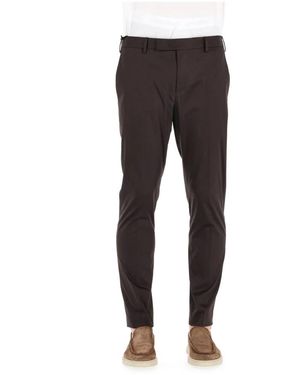 PT Torino Slim-Fit Trousers - Grey