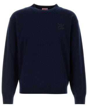 KENZO Double K Sweater - Blauw