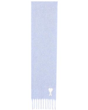 Ami Paris Winter Scarves - Blauw