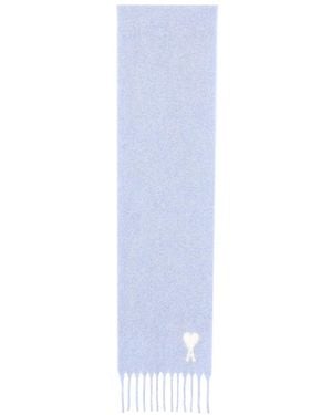 Ami Paris Winter Scarves - Blauw