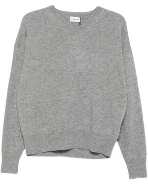 Marella V-Neck Knitwear - Gris