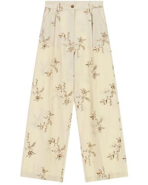 Imperial Wide Trousers - Natural