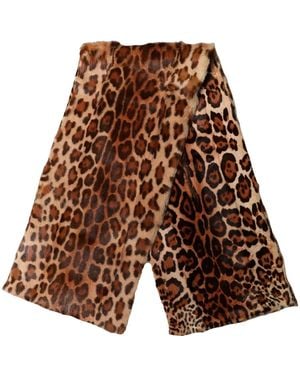 Dolce & Gabbana Accessoires ,Bruin ,Sjaal