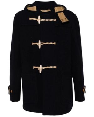 Gloverall Single-Breasted Coats - Black