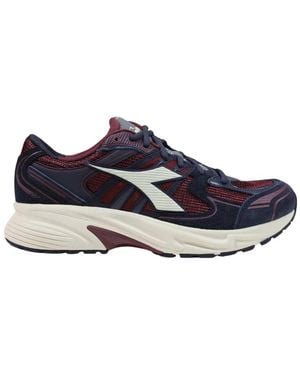 Diadora Schoenen ,Blauw ,Leer Mythos Star