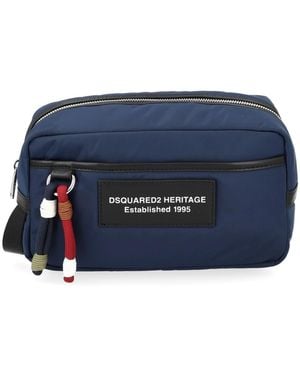 DSquared² Toilet Bags - Blue