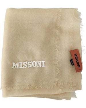 Missoni Winter Scarves - Natural
