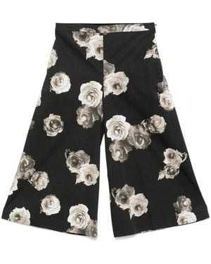 Liviana Conti Wide Trousers - Nero