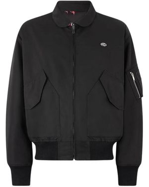 Roberto Cavalli Bomber Jackets - Black
