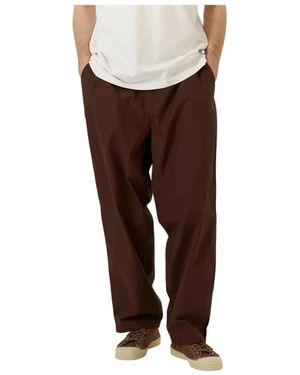 Universal Works Wide Trousers - Brown