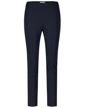 Seductive Broeken ,Blauw ,Elastische Korte Instapbroek