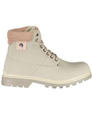 Carrera Lace-Up Boots - Neutro