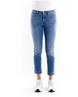 Don The Fuller Cropped Jeans - Bleu
