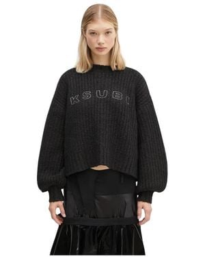 Ksubi Round-Neck Knitwear - Noir