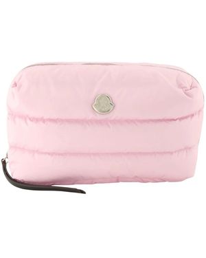 Moncler Tassen ,Roze ,Katoen Caradoc Gewatteerde Beauty Case