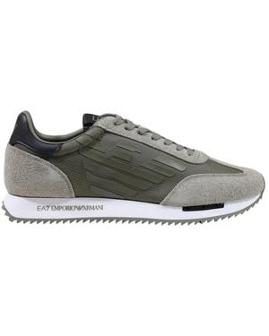 EA7 Schoenen ,Groen ,Sneakers - Grijs