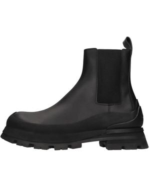 McQueen Chelsea Boots - Black