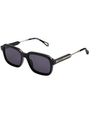 Zadig & Voltaire Rechteckige Acetat-Sonnenbrille - Schwarz