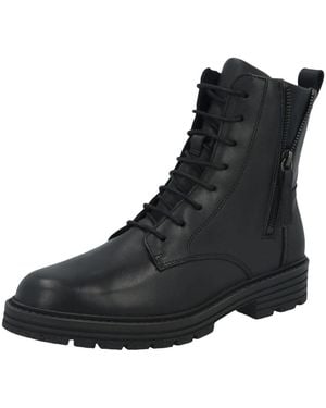 SOLIDUS Schnür-Stiefelette - Schwarz