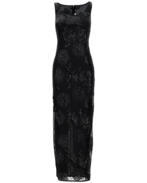 ROTATE BIRGER CHRISTENSEN Maxi Dresses - Black