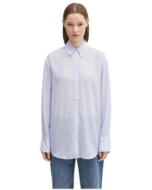 Anine Bing Plaza Shirt - Blauw