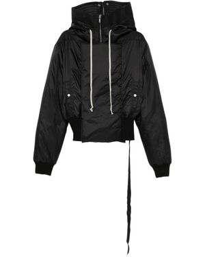 Rick Owens Winter Jackets - Black