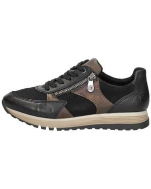 Rieker W2303 Sneaker Low - Zwart