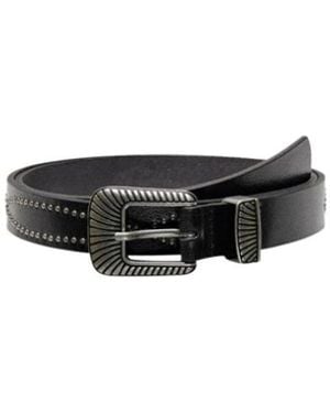 ONLY Zwart Buffelleer Riem 15284483