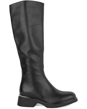 Linda Baumann High Boots - Black