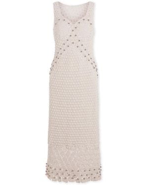 Rabanne Knitted Dresses - Bianco
