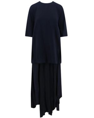 Semicouture Maxi Dresses - Blue