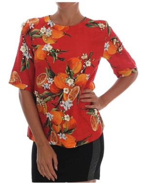 Dolce & Gabbana T-Shirts - Red