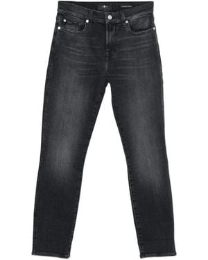 7 For All Mankind Slim-Fit Jeans - Azul