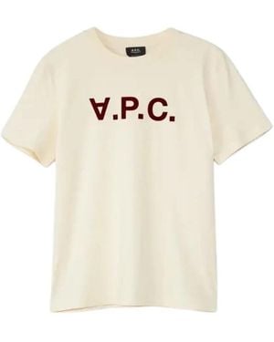 A.P.C. T-Shirts - Bianco
