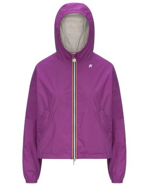 K-Way Doppelte Laurette Plus Jacke - Lila