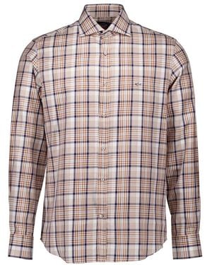 Paul & Shark Casual Shirts - Brown