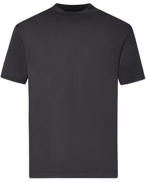Eleventy T-Shirt Mit Rundhalsausschnitt - Schwarz