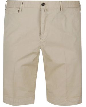 PT Torino Stijlvolle Bermuda Shorts Voor Mannen - Naturel