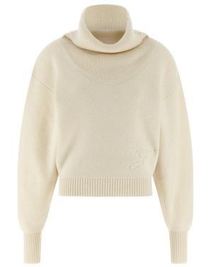 Jacquemus La Maille Pallone Sweater - Naturel