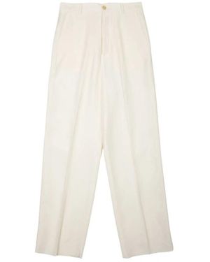 Laneus Wide Trousers - White